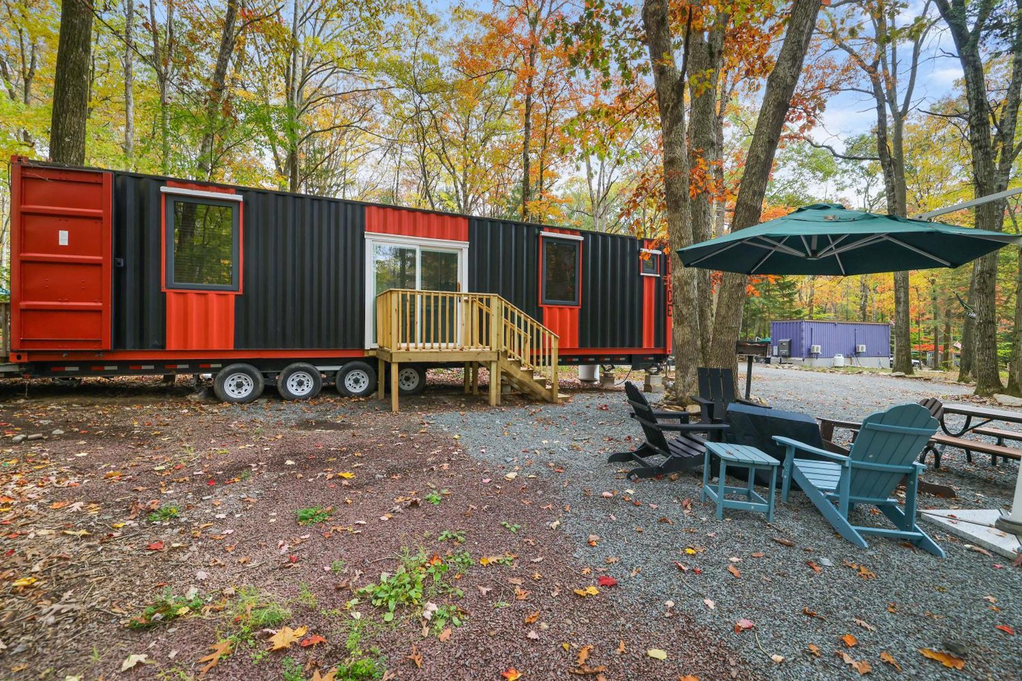Camptel Poconos Lodging Albrightsville Exteriér fotografie
