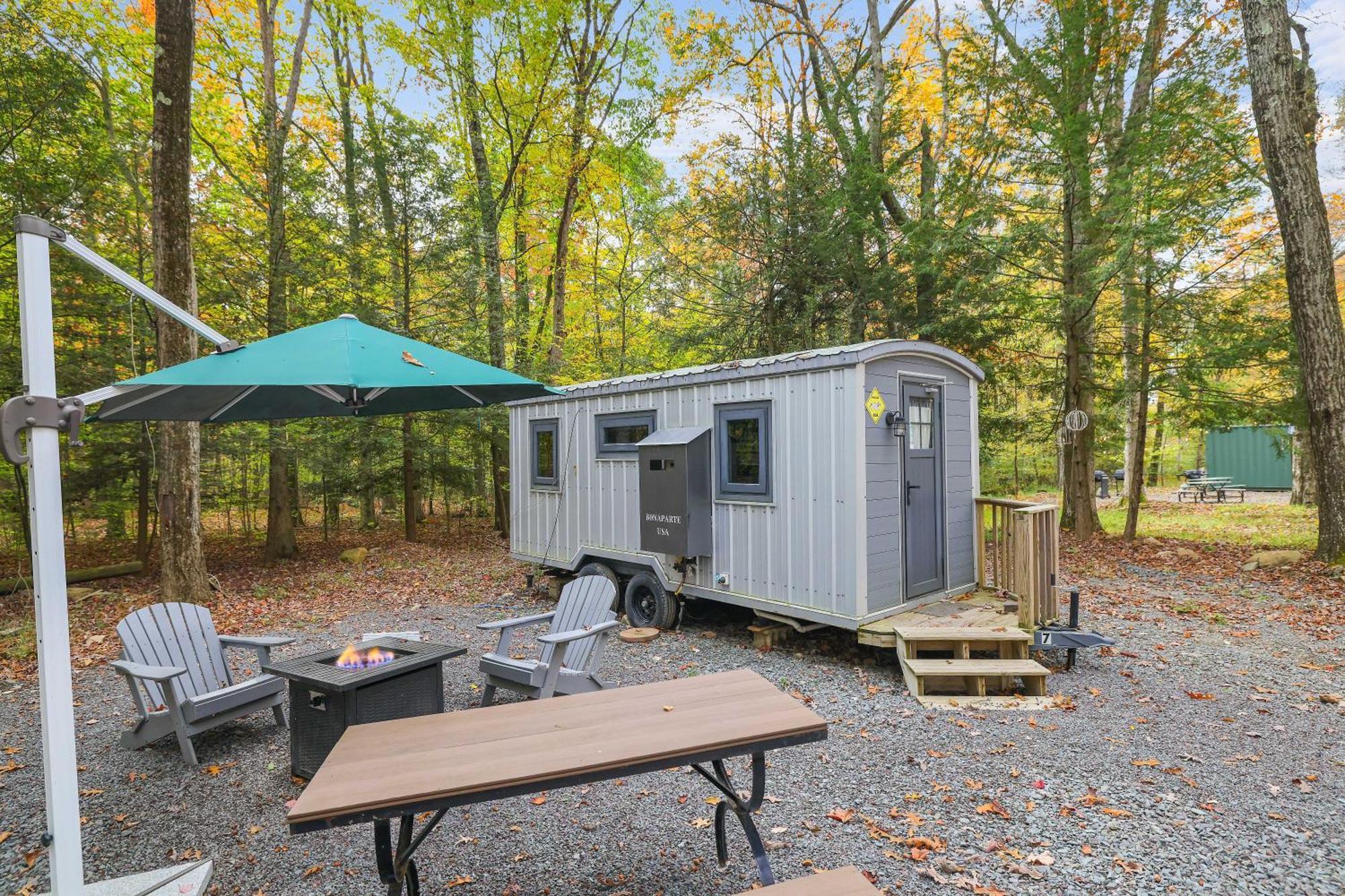 Camptel Poconos Lodging Albrightsville Exteriér fotografie