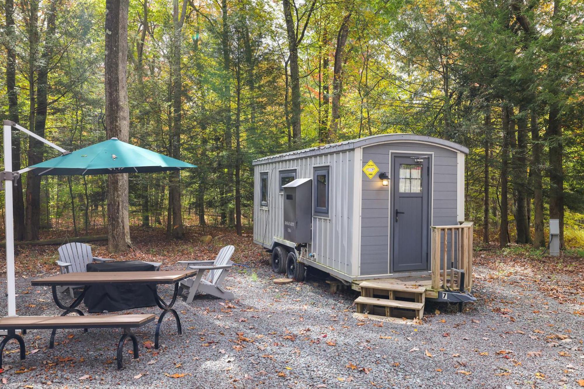 Camptel Poconos Lodging Albrightsville Exteriér fotografie