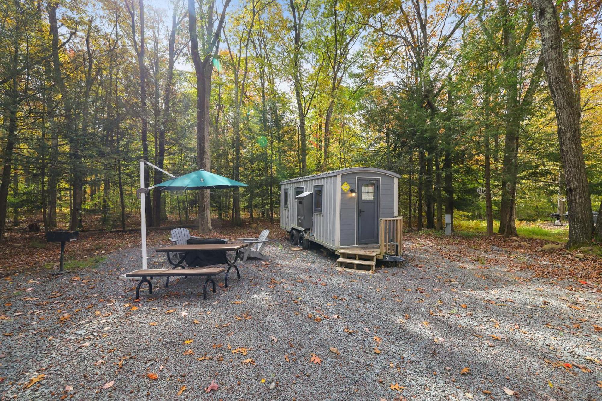 Camptel Poconos Lodging Albrightsville Exteriér fotografie