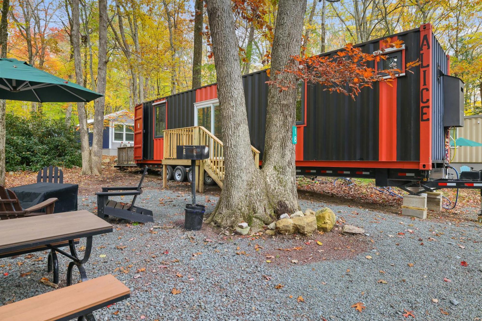 Camptel Poconos Lodging Albrightsville Exteriér fotografie